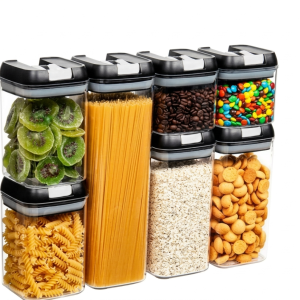Set de 7 Recipientes Herméticos para Cocina