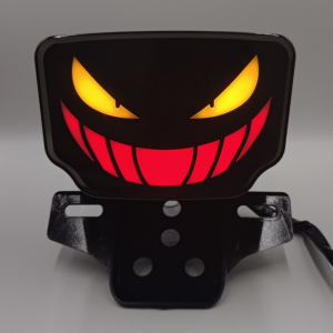 Luz Trasera LED 12V para Moto – Ojos de Diablo